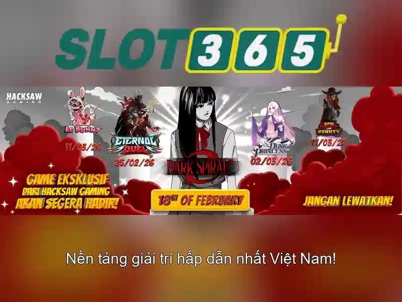 Trò Chơi Slot Nổi Bật Trên Slot365